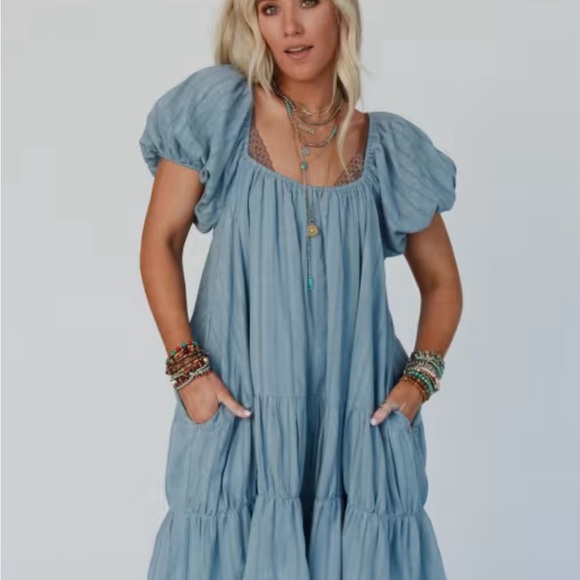 LOUNGE LUXE TIE BACK DRESS - BNWT - LARGE - Picture 2 of 6